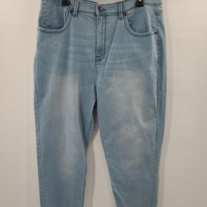 Barbell Womens Mom Fit Jeans Size 32 Actual Size‎ 36x27 BNWT